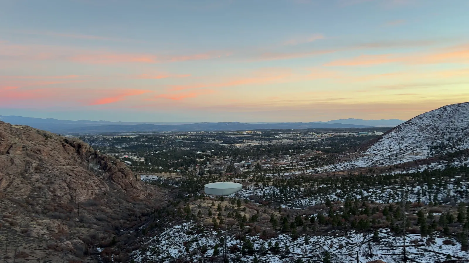 Photograph of Arch View at Los Alamos Arch, New Mexico.