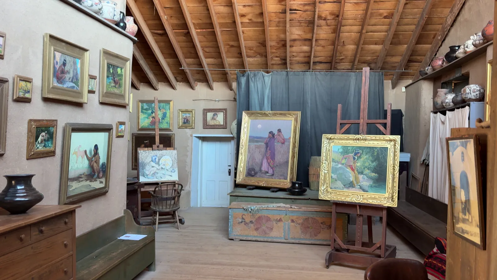 Photograph of Art at Taos, New Mexico.