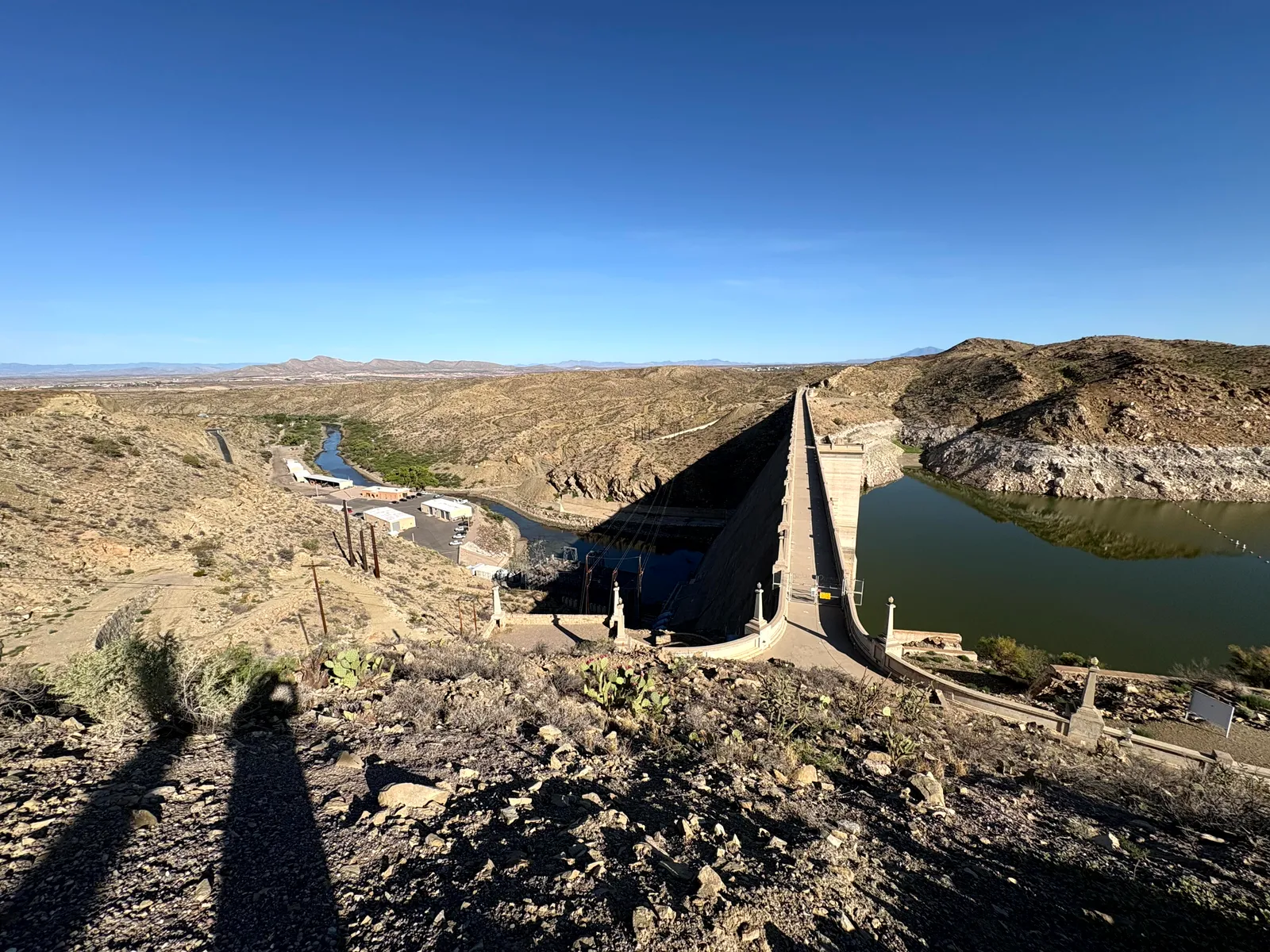 Photograph of Dam2 at Elephant Butte Lake State Park, New Mexico.
