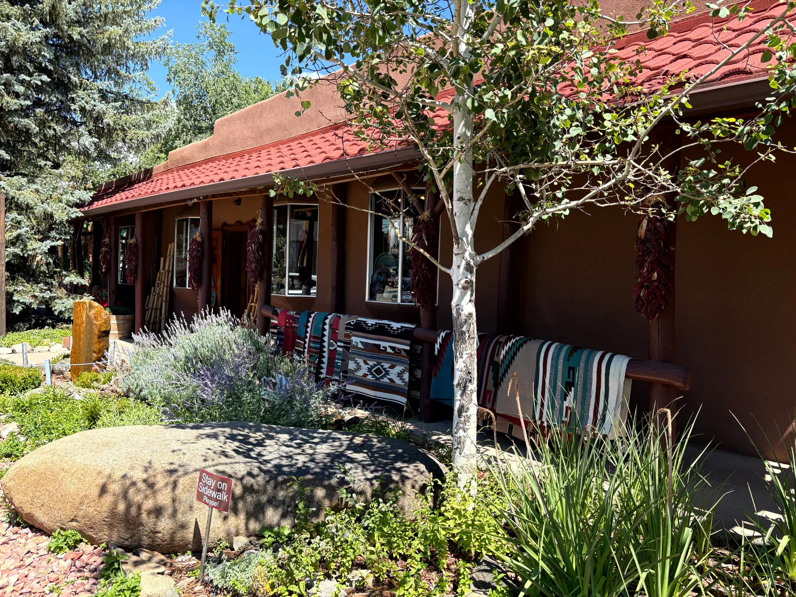 Photograph of Downtown at Ruidoso, New Mexico.