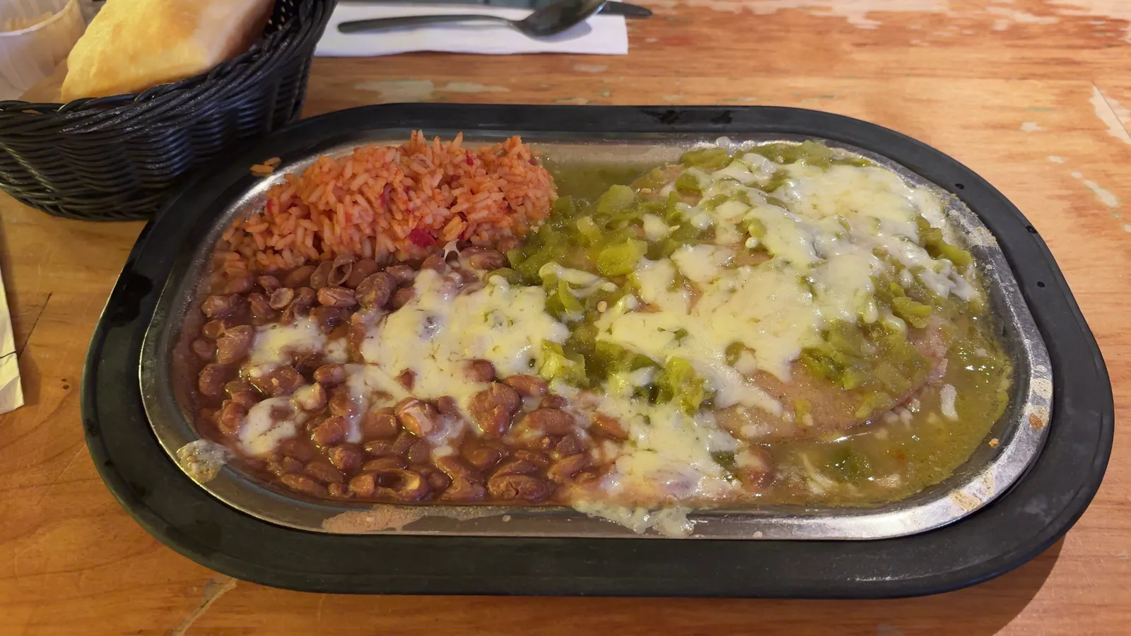 Photograph of Food at Santa Fe, New Mexico.