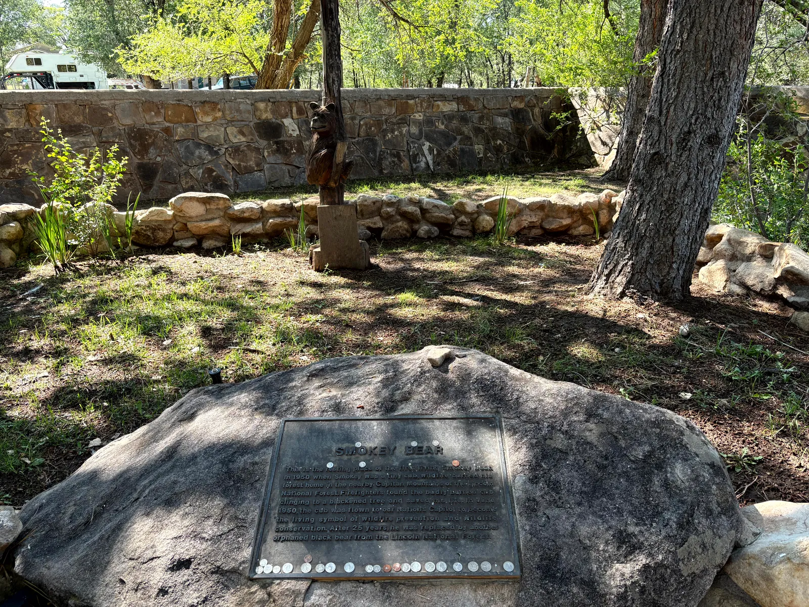 Smokey Bear's Grave