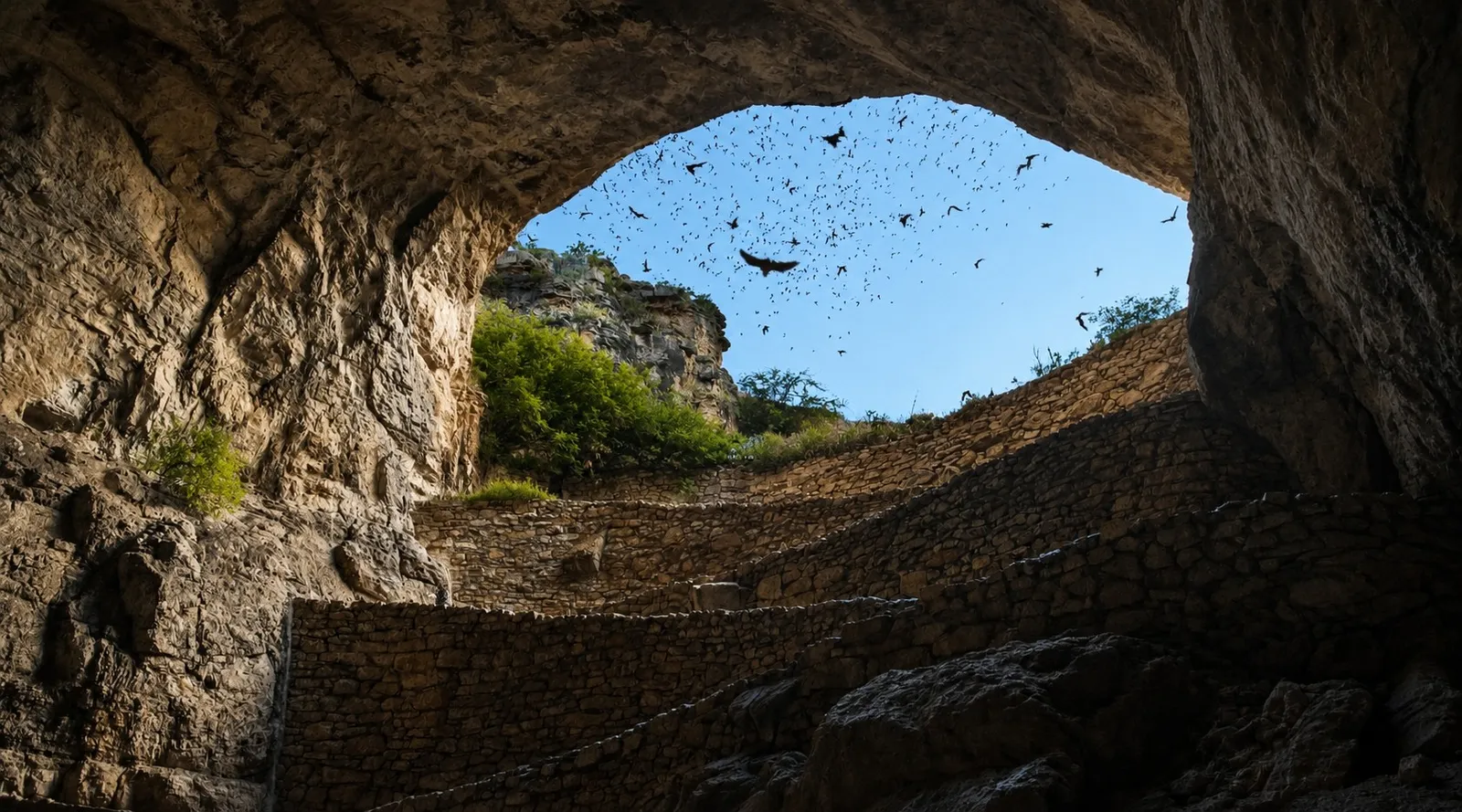 Photograph of Hero at Carlsbad Caverns National Park, New Mexico.