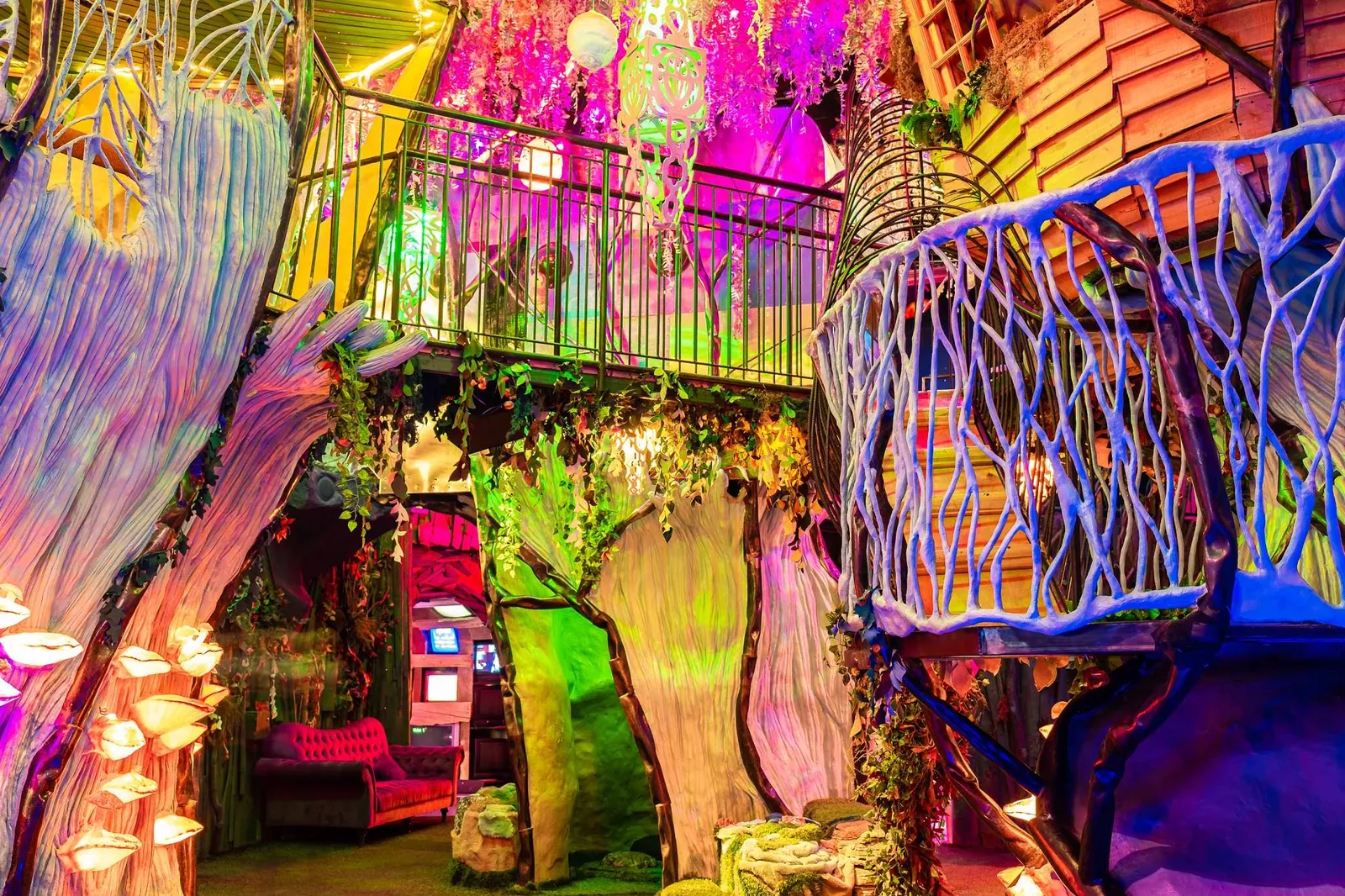 Photograph of Meow Wolf4 at Meow Wolf, New Mexico.