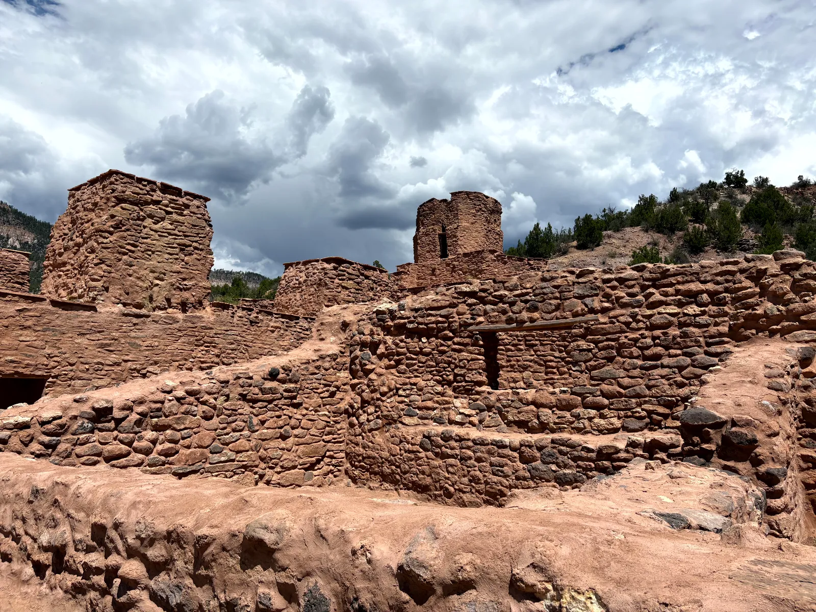 Jemez Historic Site near Jemez Springs