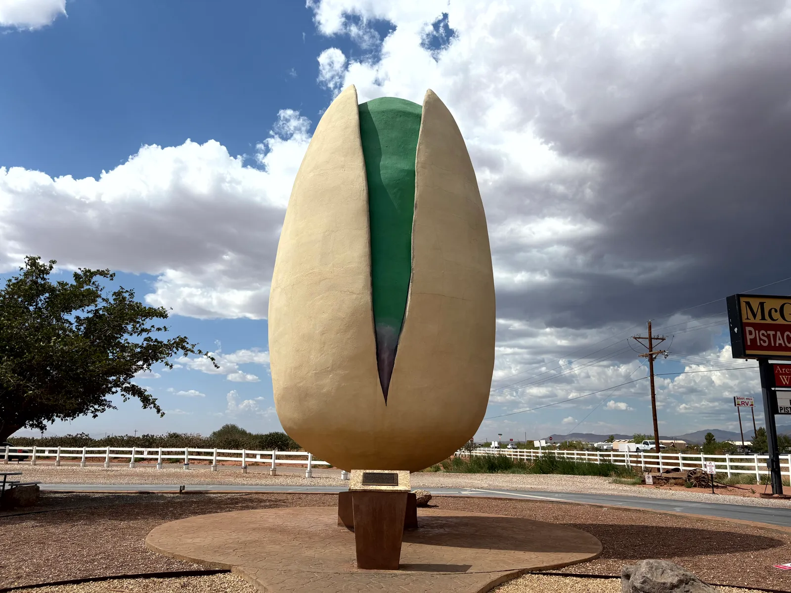 Photograph of Pistachio at Worlds Largest Pistachio, New Mexico.