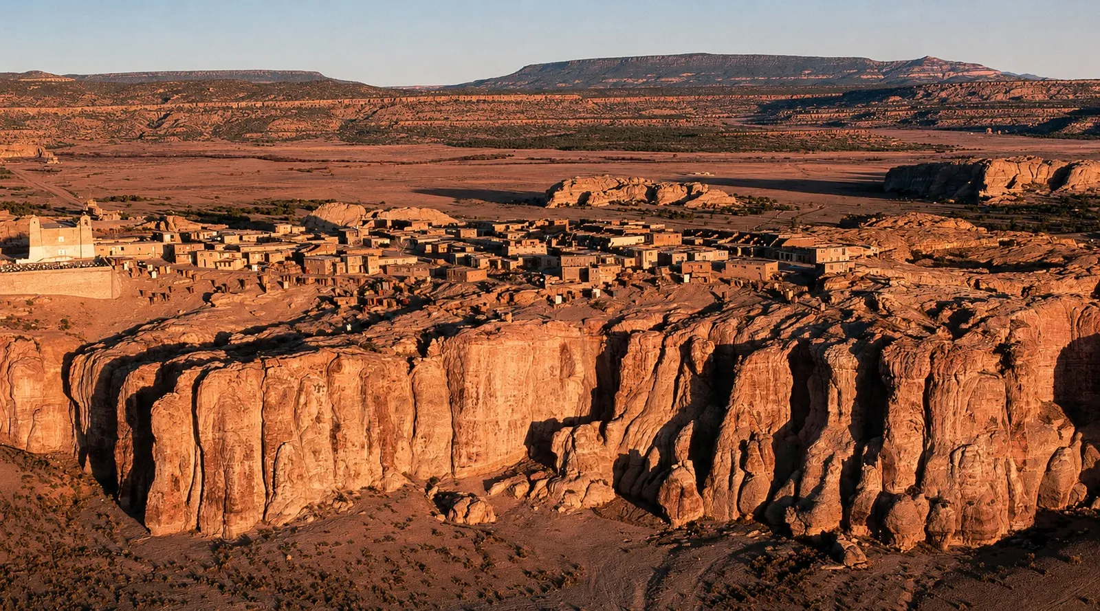 Photograph of Skycity2 at Acoma Pueblo, New Mexico.