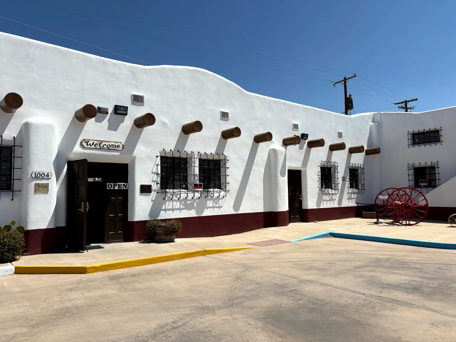 Photograph of History at Alamogordo, New Mexico.