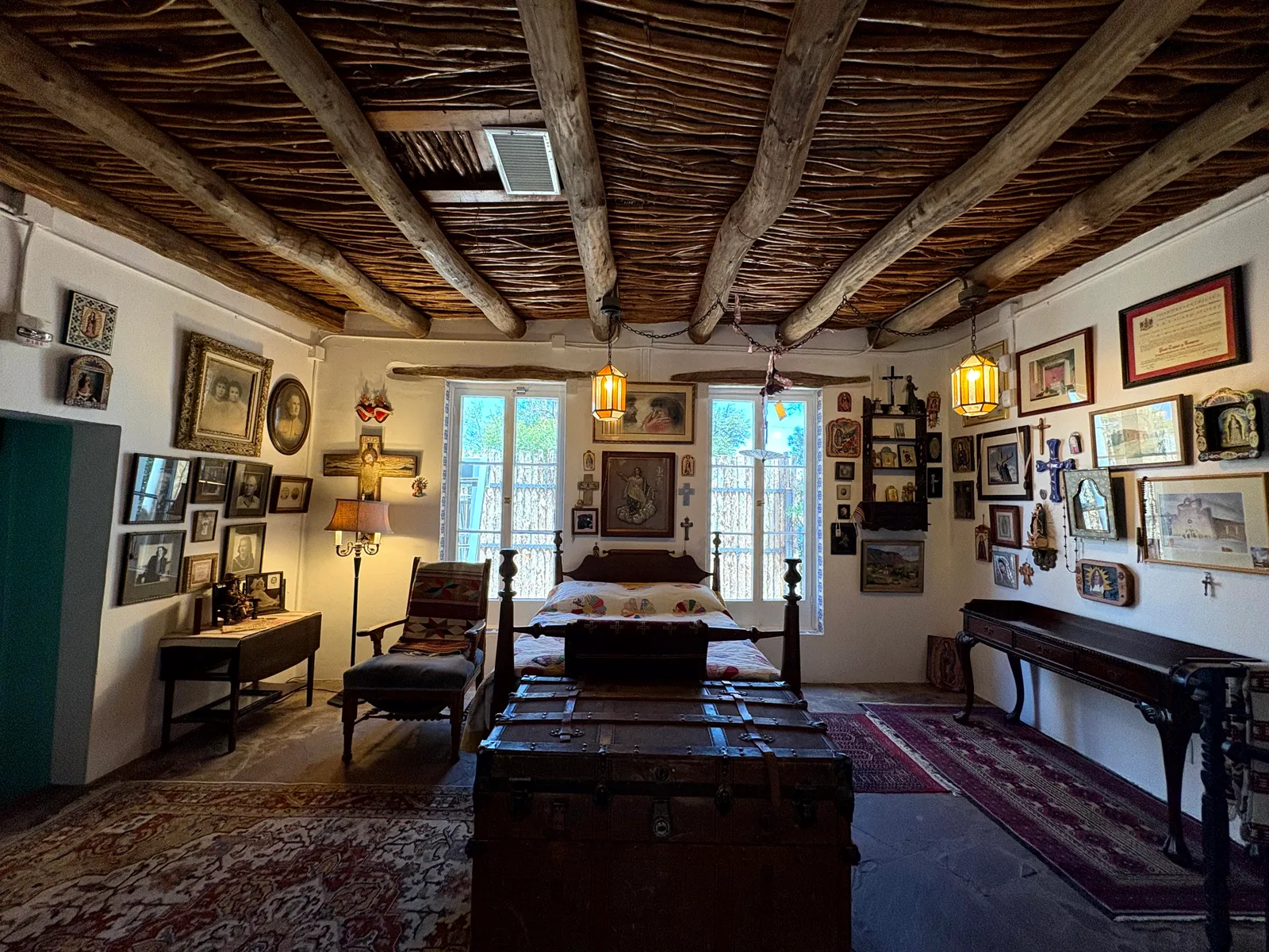 Photograph of House4 at Taylor Mesilla Historic Site, New Mexico.