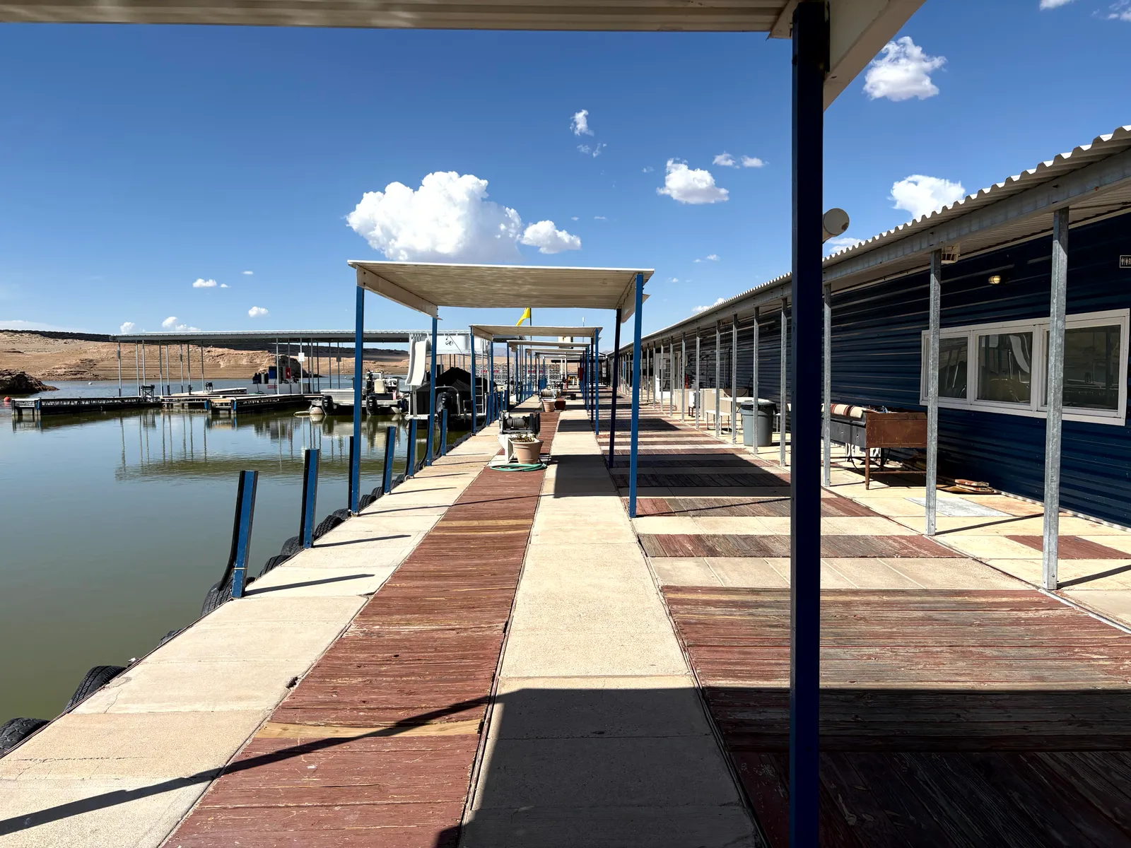 Photograph of Marina2 at Elephant Butte Lake State Park, New Mexico.