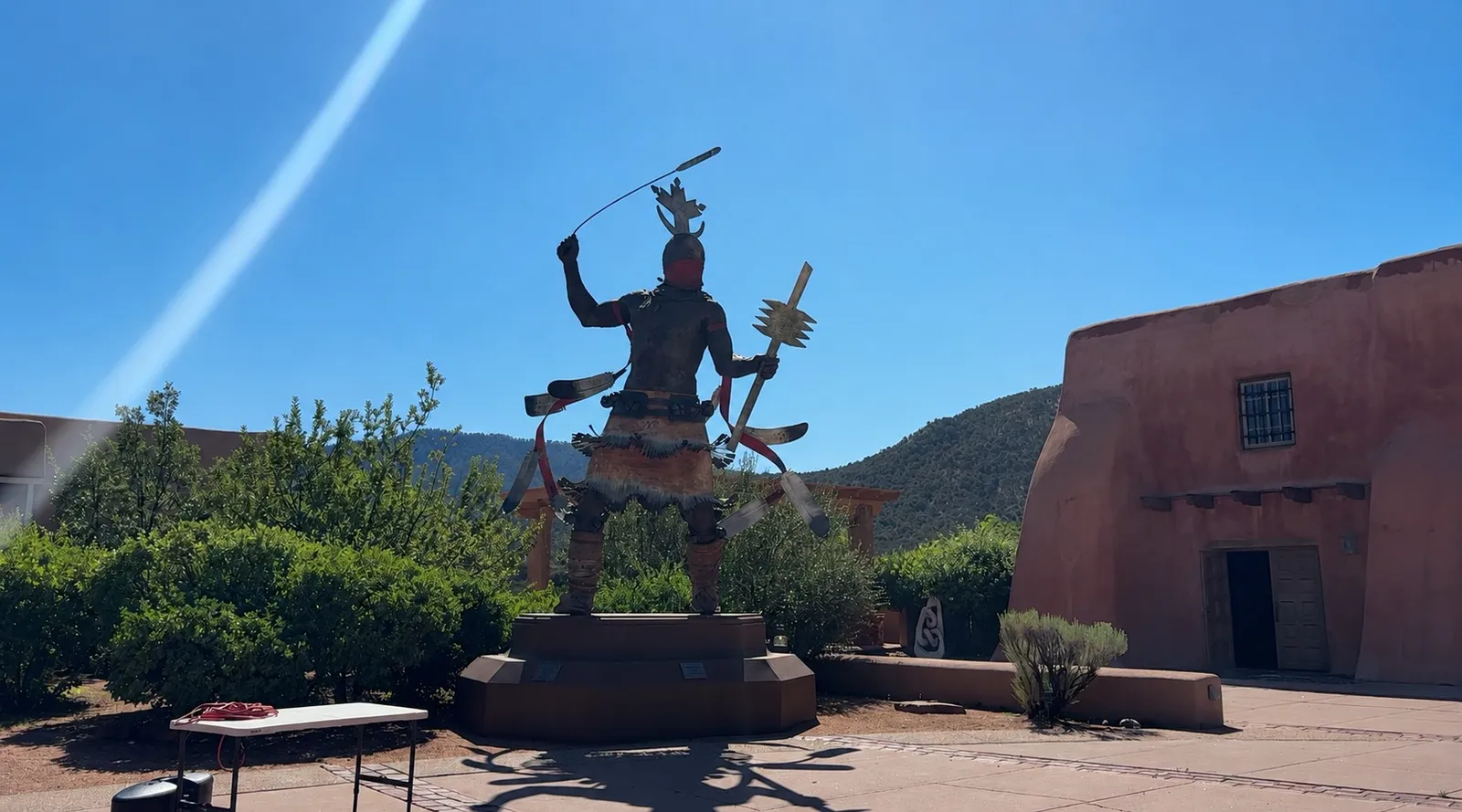 Photograph of Museum at Santa Fe, New Mexico.