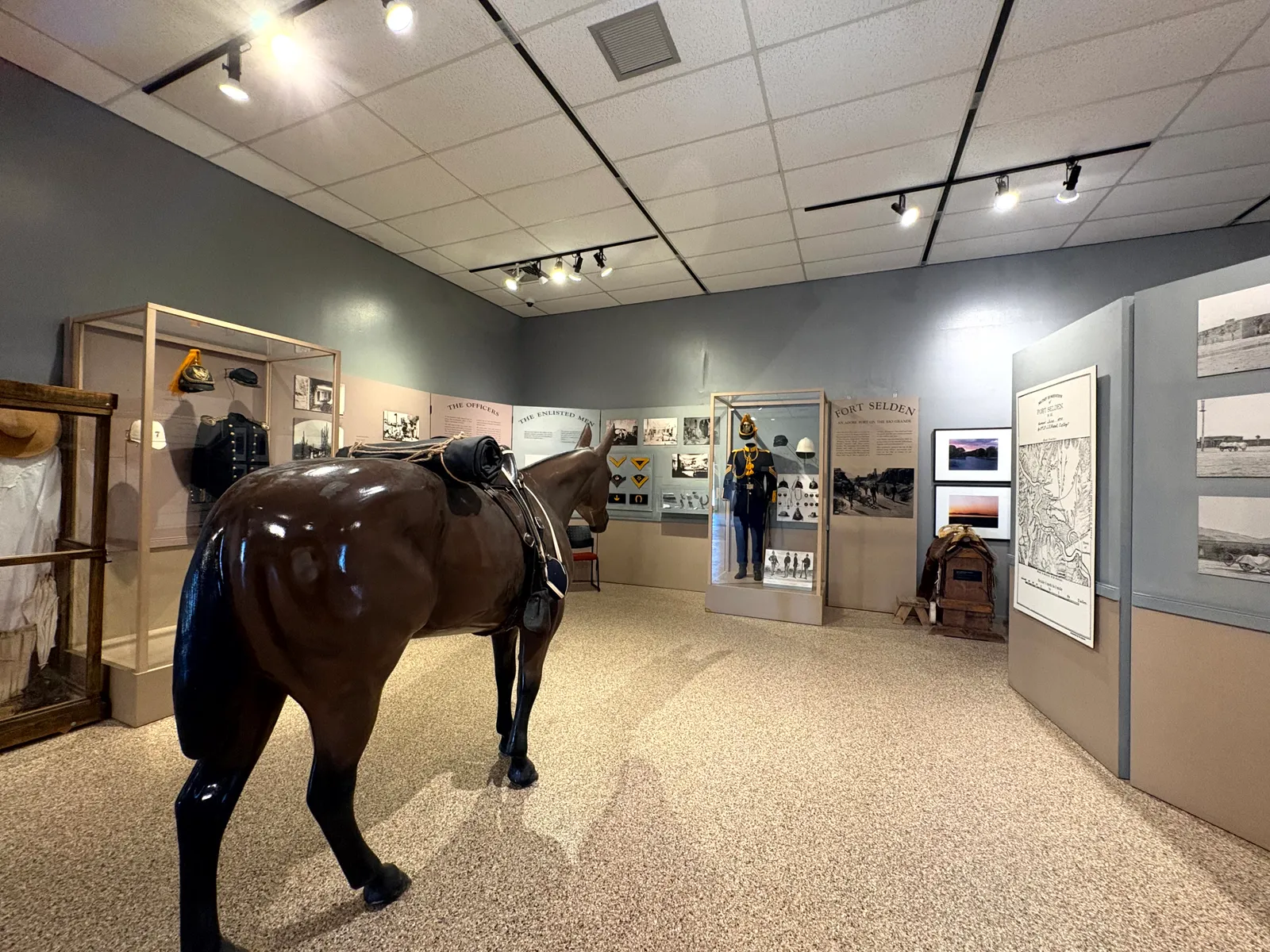 Photograph of Museum2 at Fort Selden Historic Site, New Mexico.