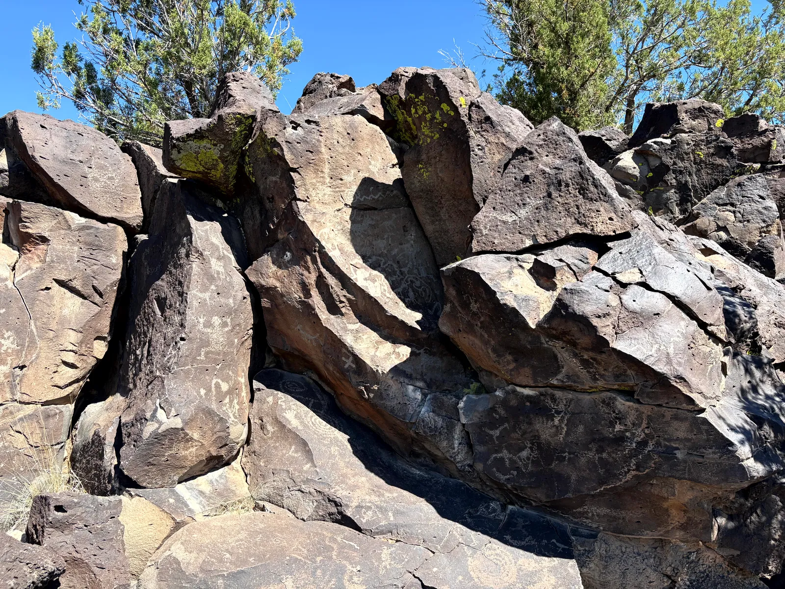 Photograph of Petroglyphs5 at La Cieneguilla Petroglyphs, New Mexico.
