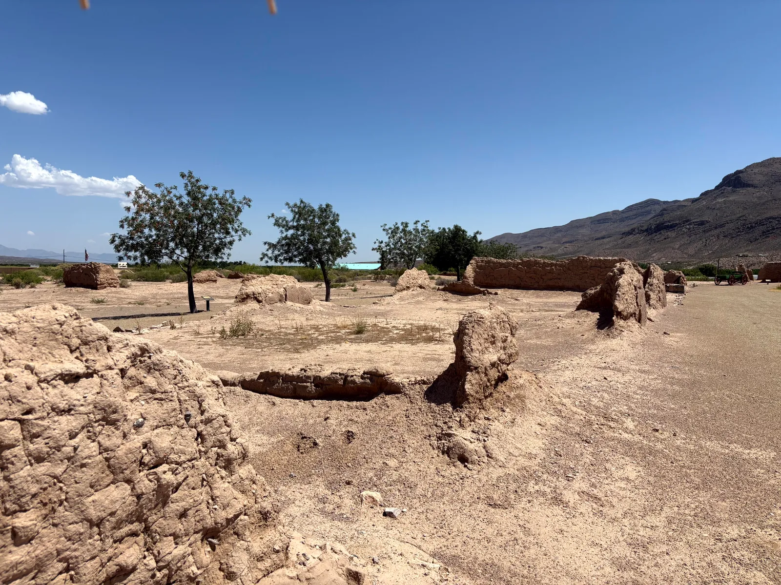 Photograph of Ruins3 at Fort Selden Historic Site, New Mexico.