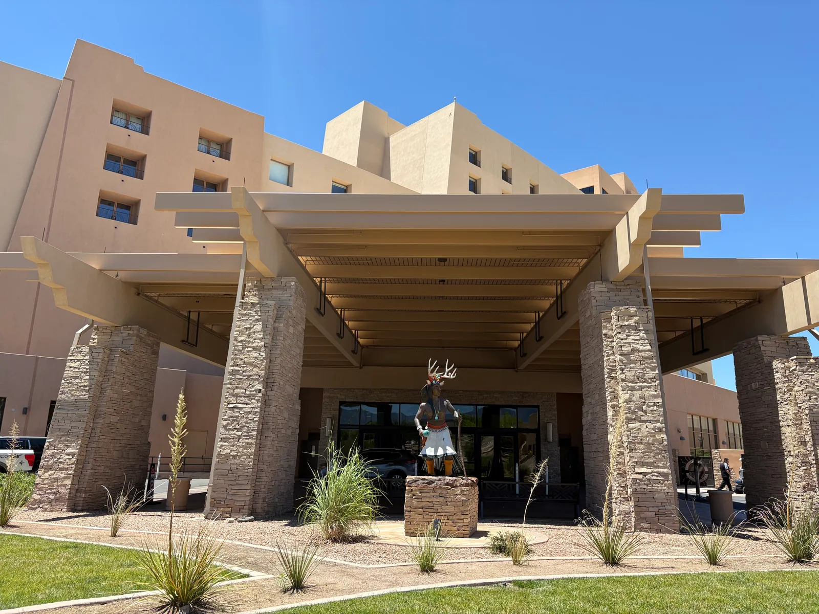 Photograph of Sandia Casino3 at Sandia Pueblo, New Mexico.