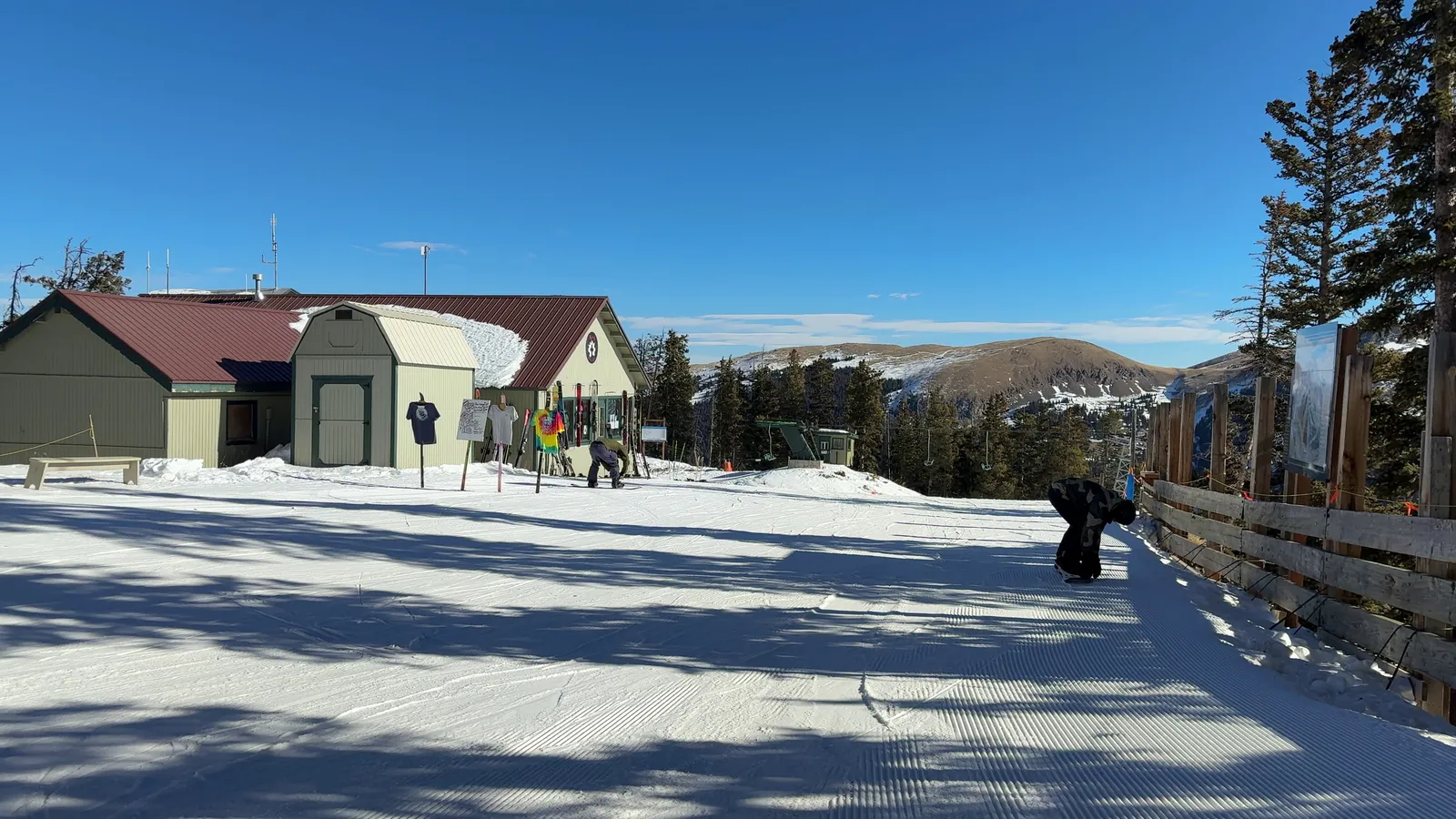 Photograph of Ski at Taos Ski Valley, New Mexico.