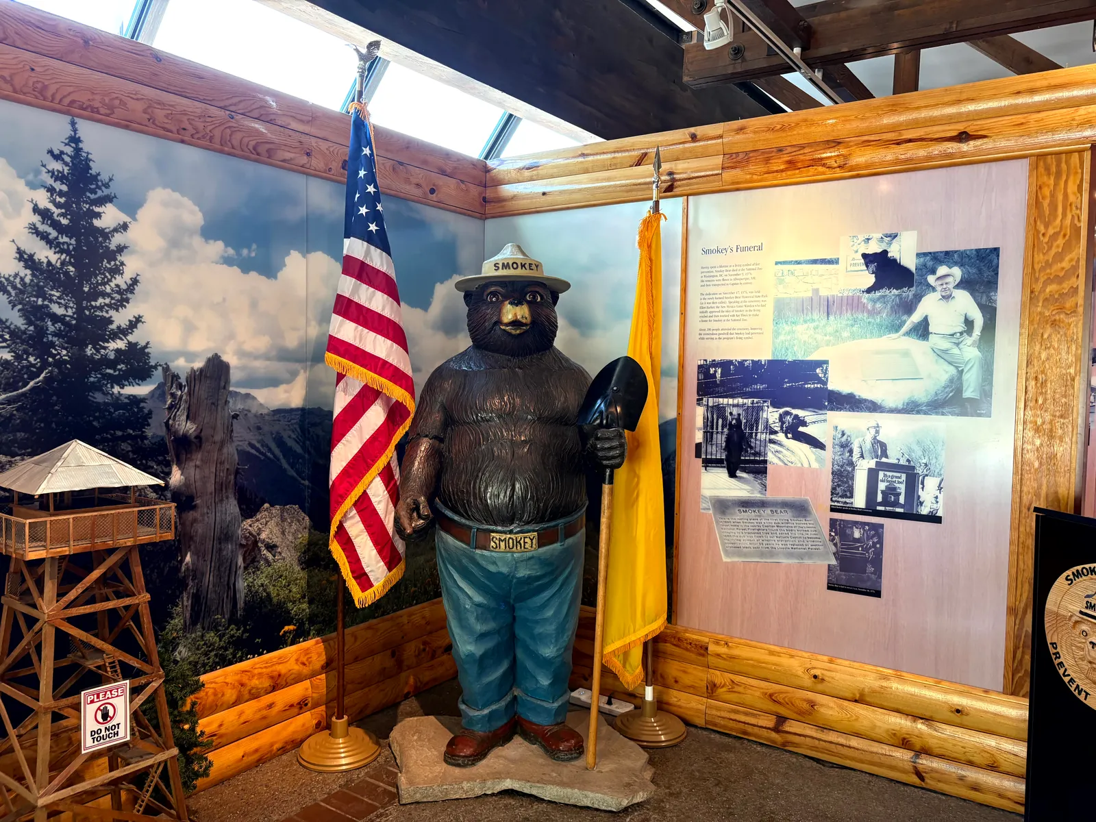 Smokey Bear's Grave