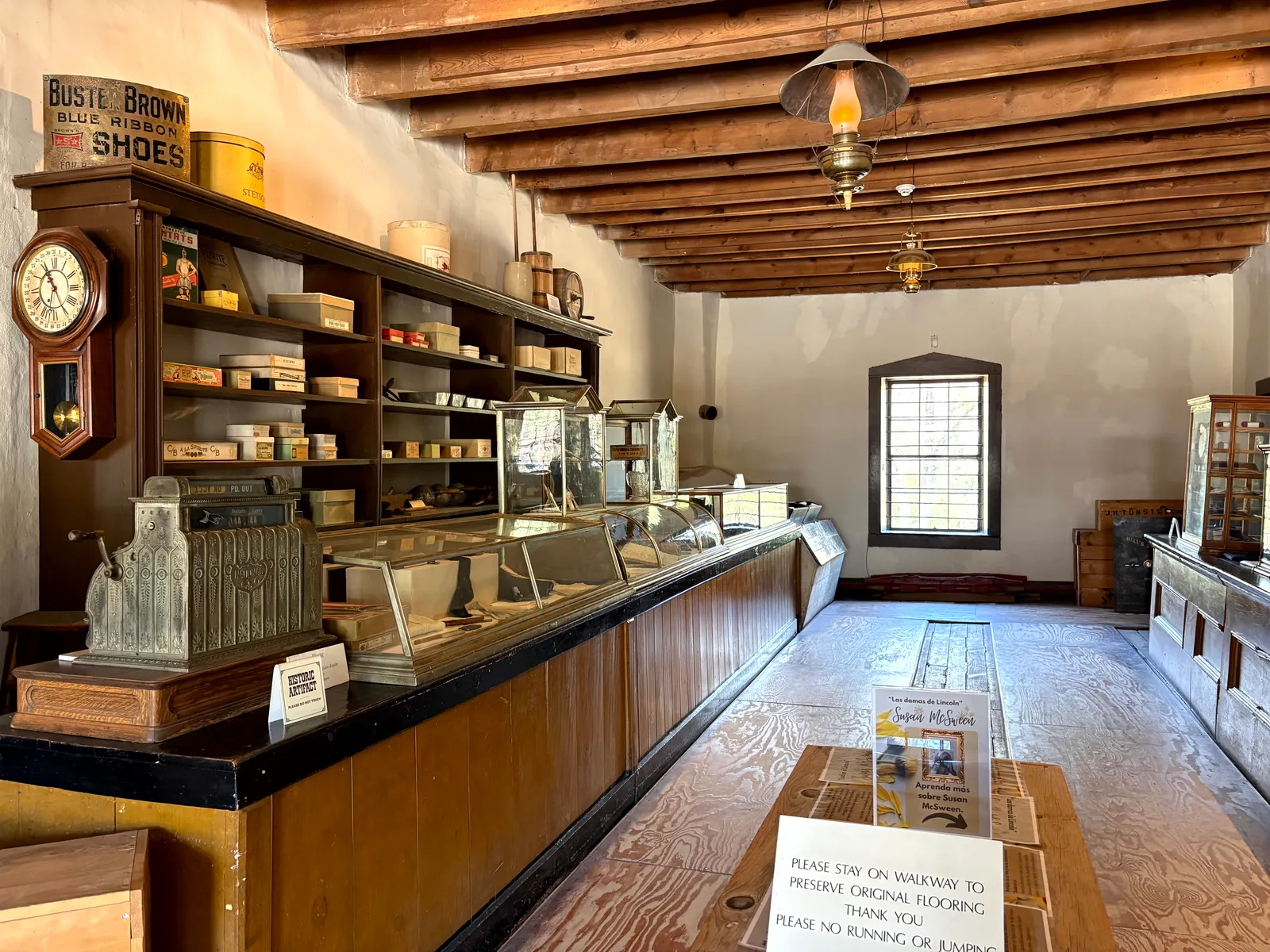 H.H. Tunstall & Company Store at the Lincoln Historic Site