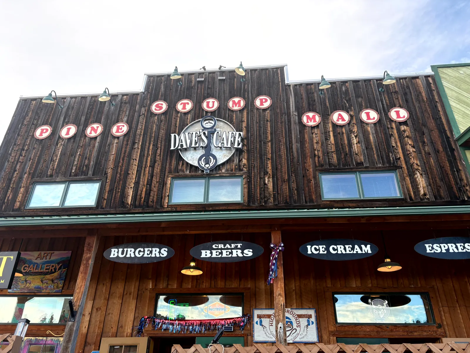 Photograph of Town2 at Cloudcroft, New Mexico.
