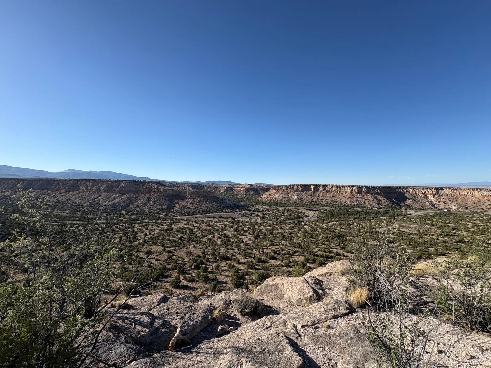 Photograph of Tsankawi Scenery2 at Tsankawi Prehistoric Site, New Mexico.
