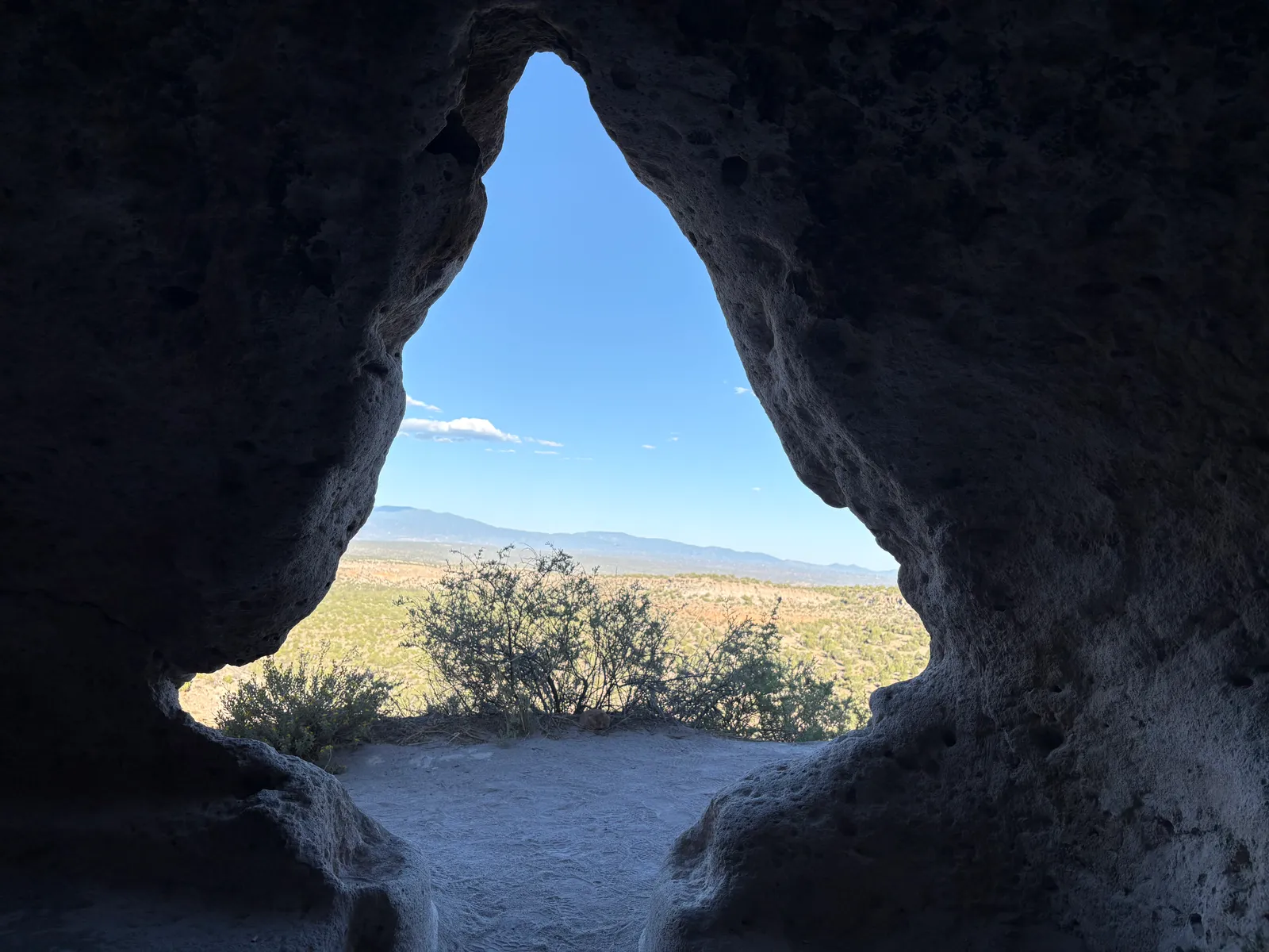 Photograph of Tsankawi Scenery3 at Tsankawi Prehistoric Site, New Mexico.