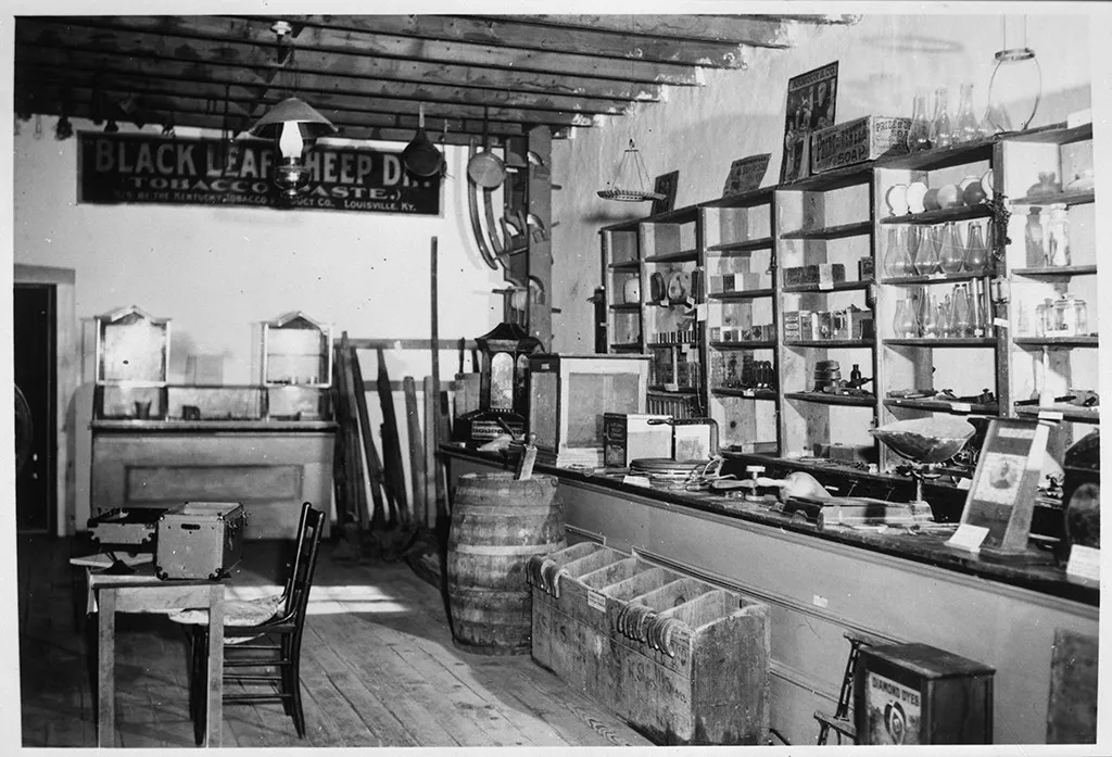 H.H. Tunstall & Company store in Lincoln, New Mexico