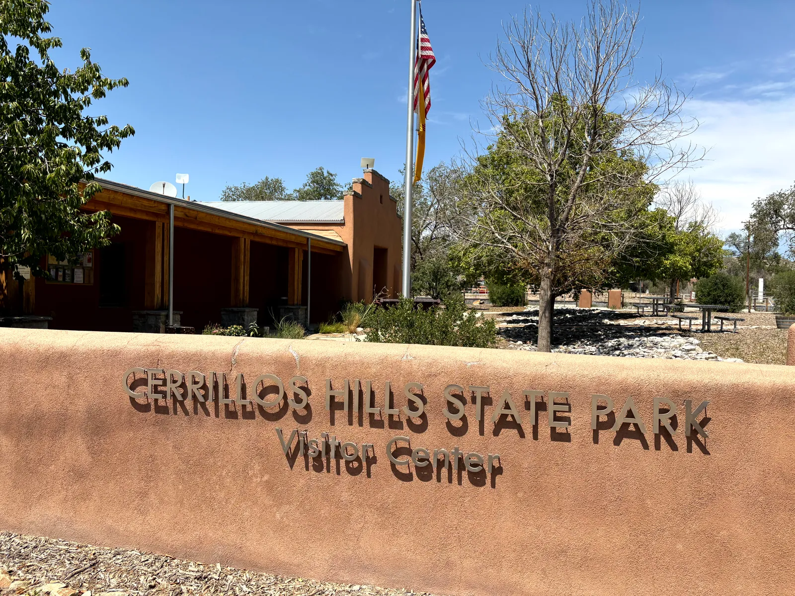 Photograph of Visitor at Cerrillos Hills State Park, New Mexico.