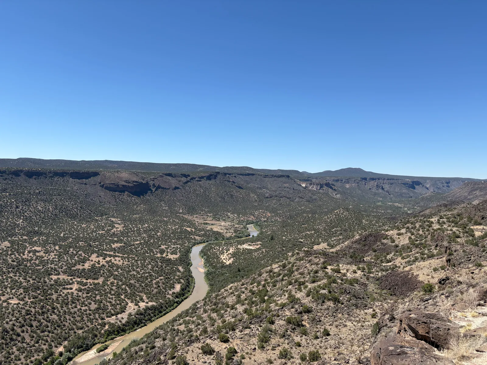 Photograph of White Rock Overlook3 at White Rock Overlook, New Mexico.