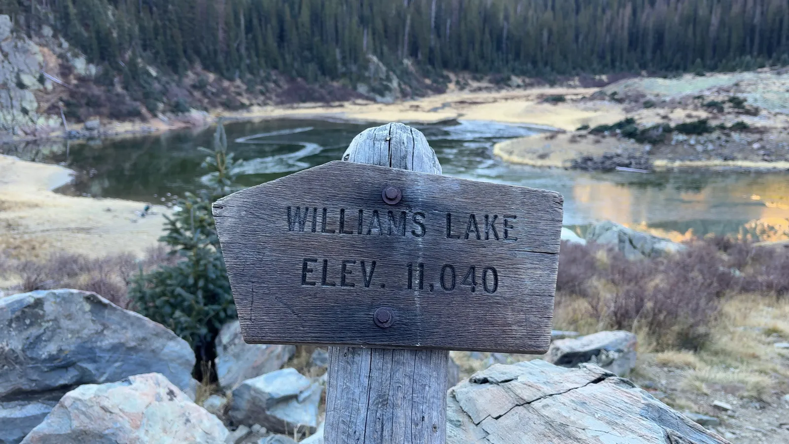 Photograph of Williams2 at Williams Lake, New Mexico.