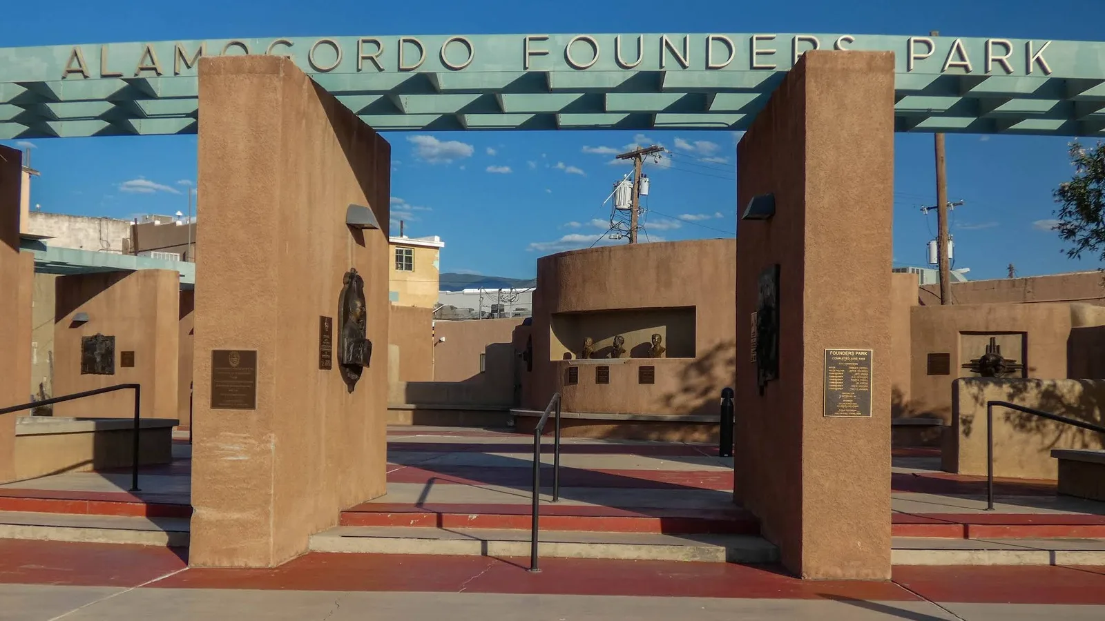 Scenic view of Alamogordo