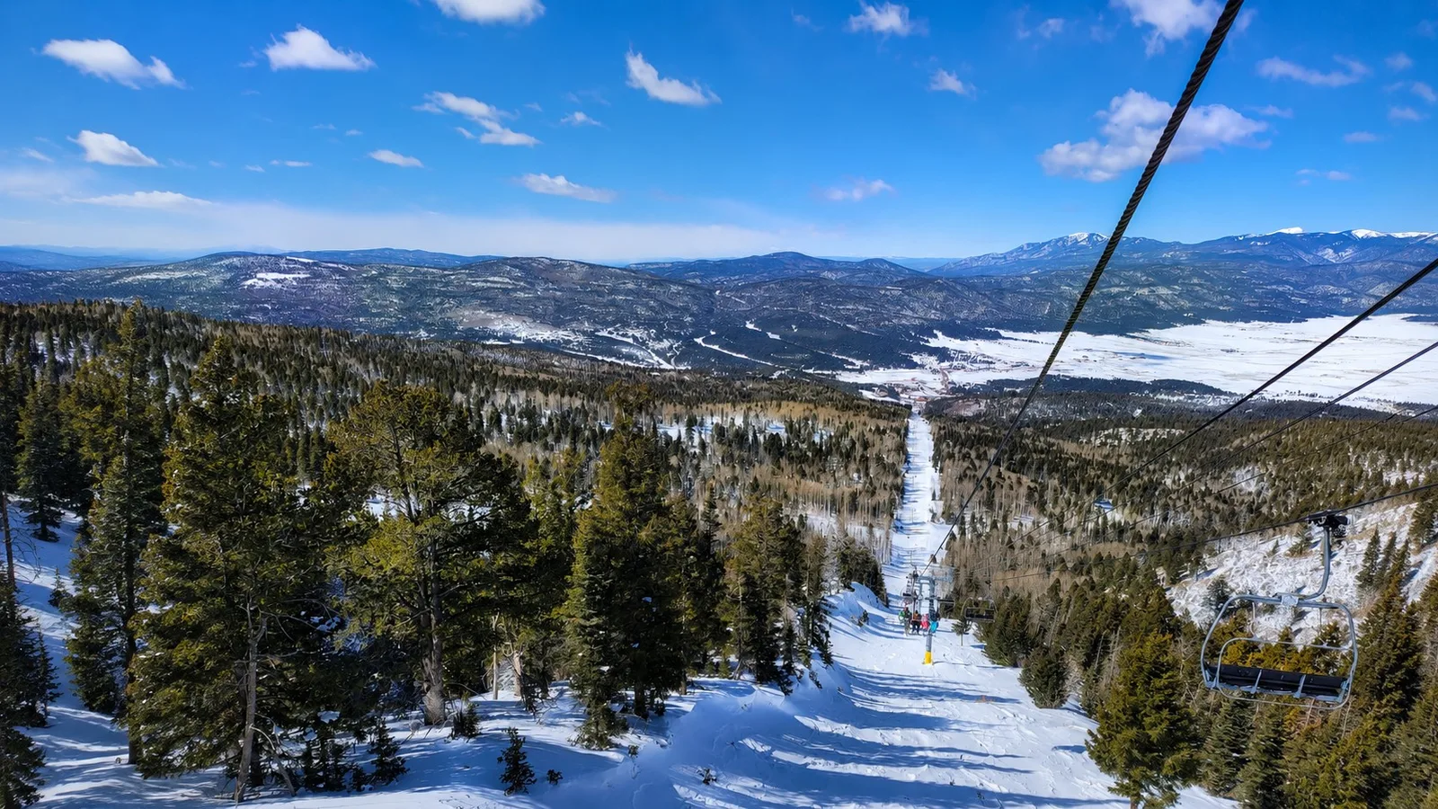 Scenic view of Angel Fire Ski Resort