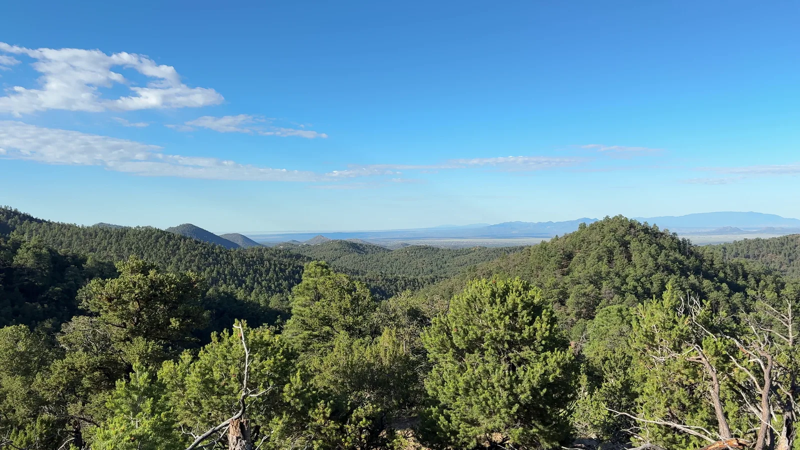 Scenic view of Atalaya Mountain