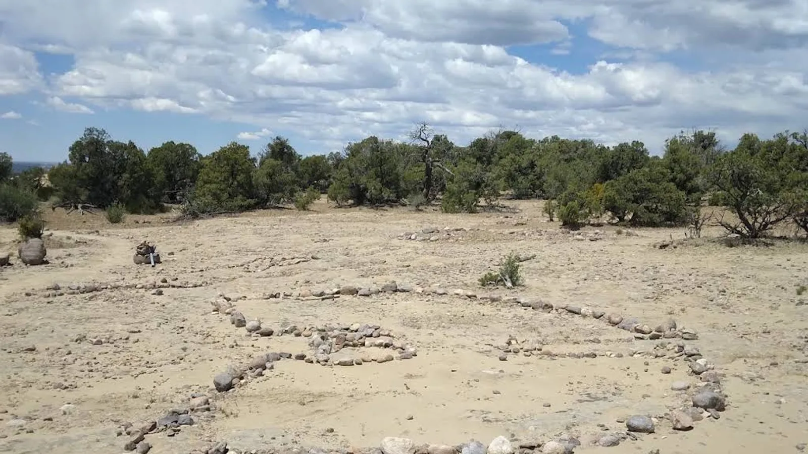 Scenic view of Aztec UFO Crash Site