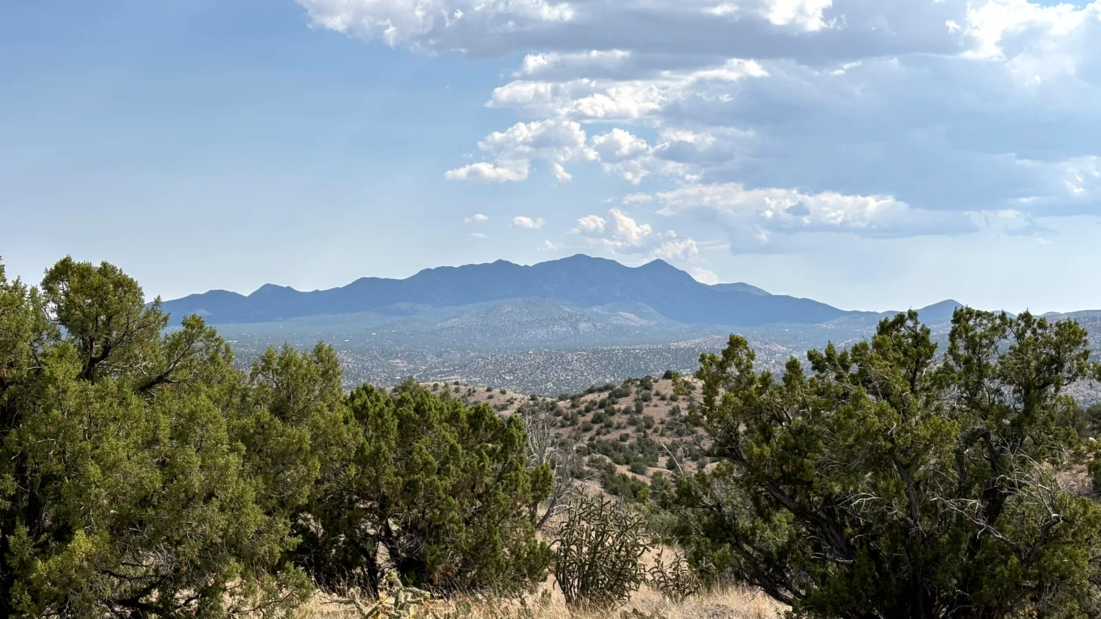 Scenic view of Cerrillos Hills State Park