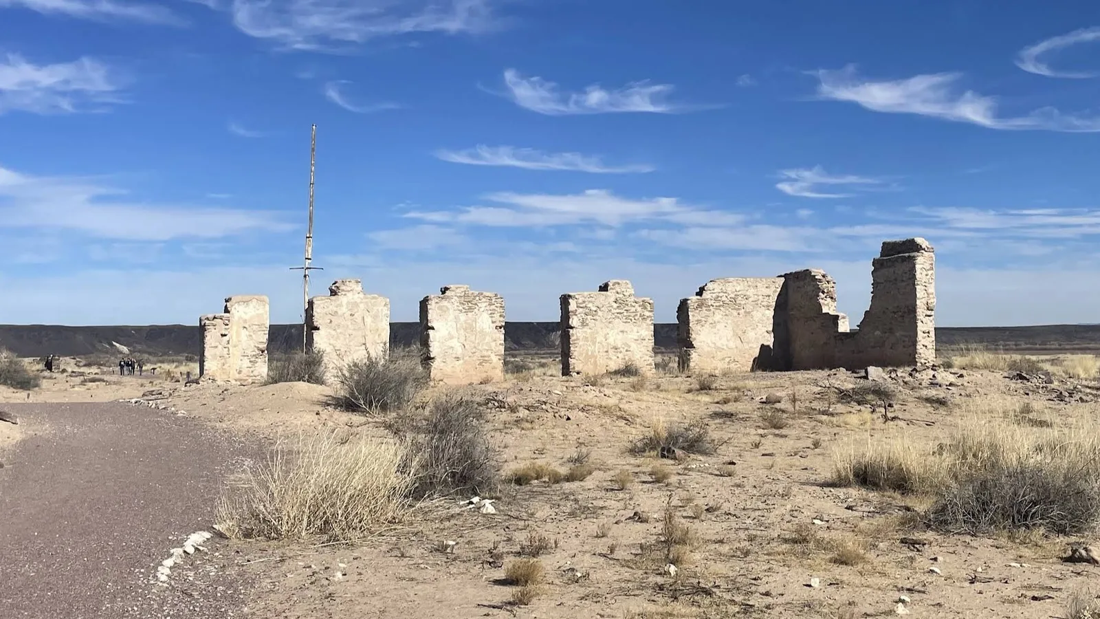 Scenic view of Fort Craig Historic Site