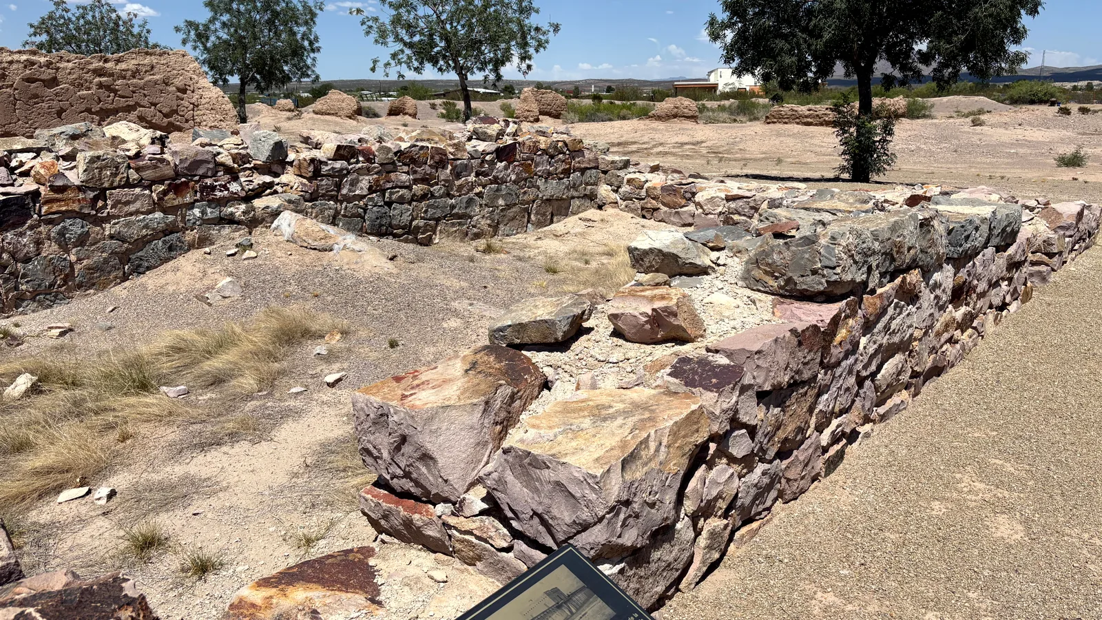 Scenic view of Fort Selden Historic Site