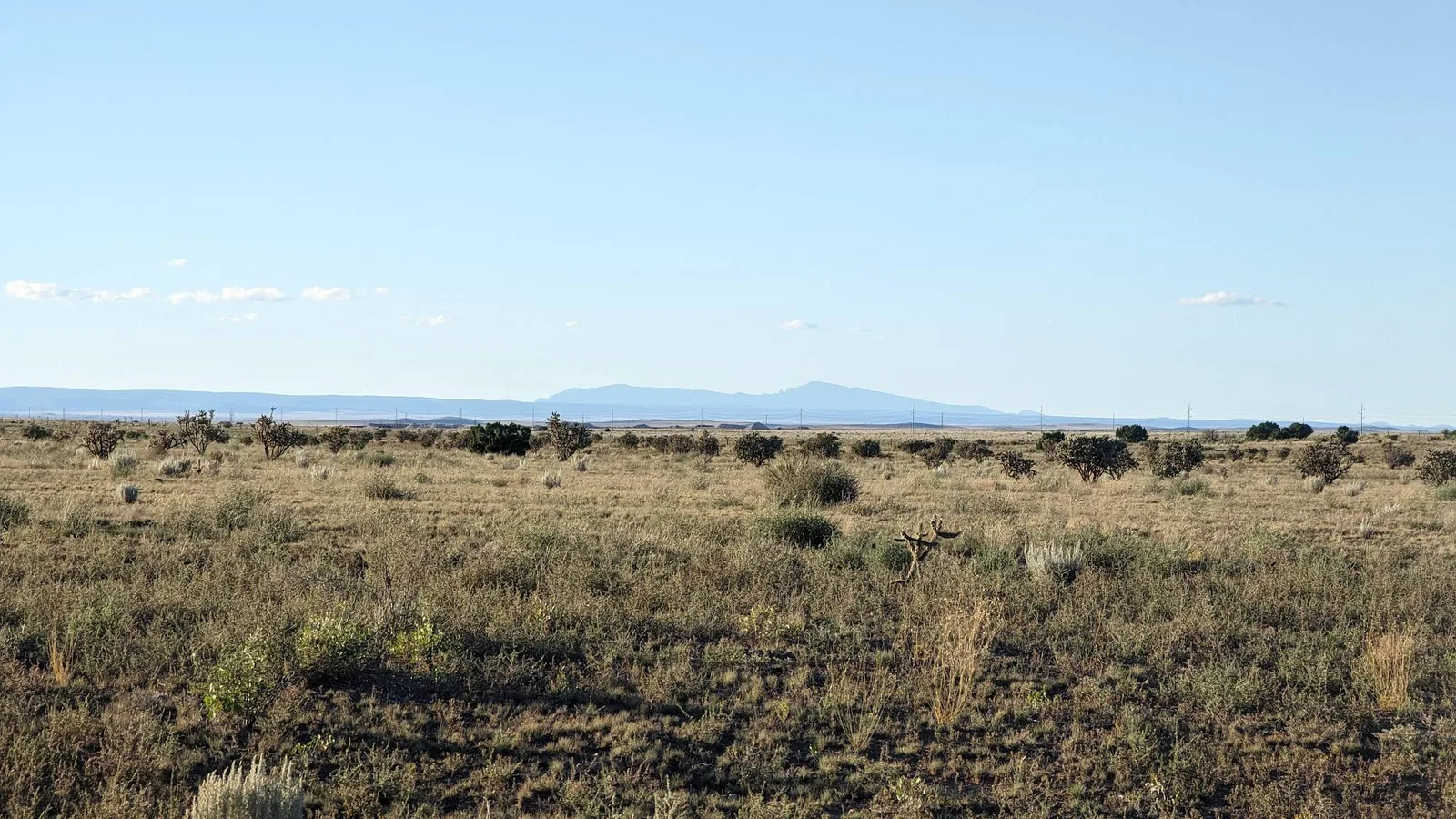 Scenic view of Geometric Center of New Mexico