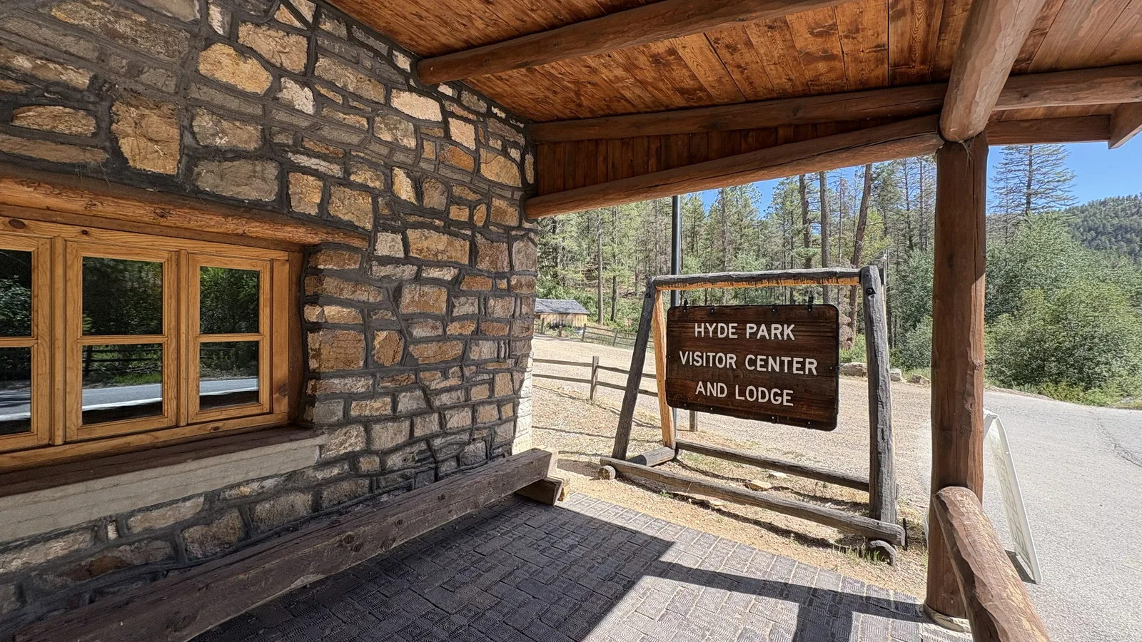 Scenic view of Hyde Memorial State Park