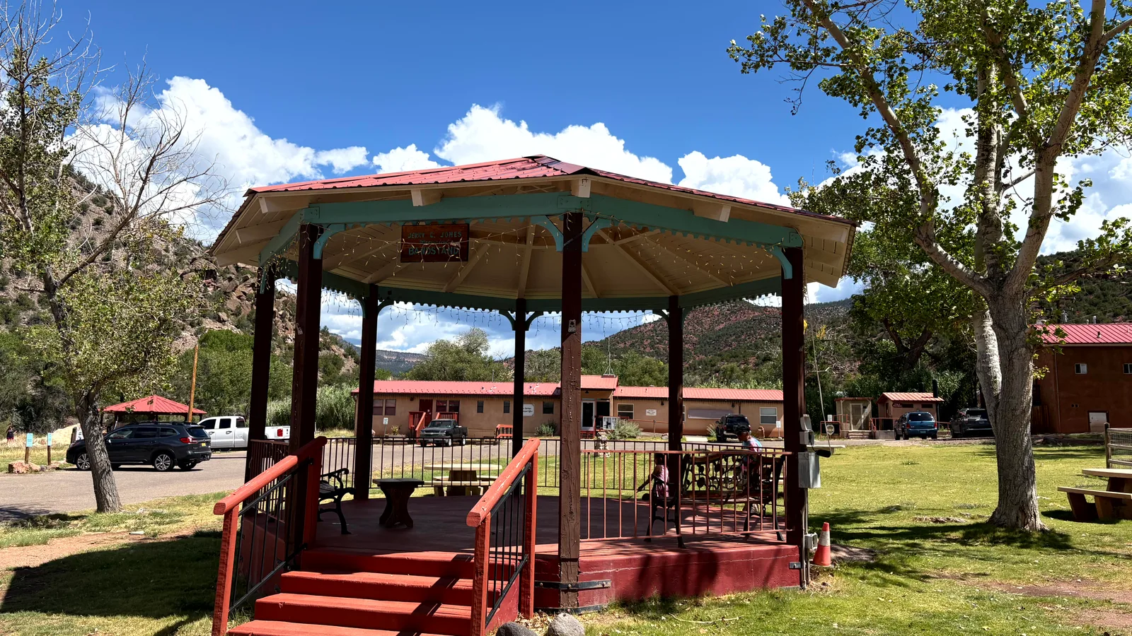 Scenic view of Jemez Springs