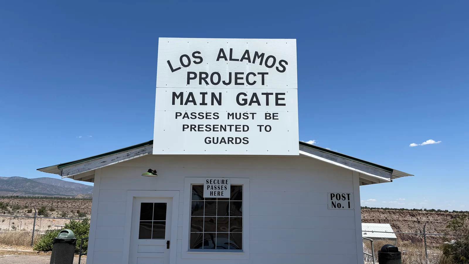 Scenic view of Los Alamos