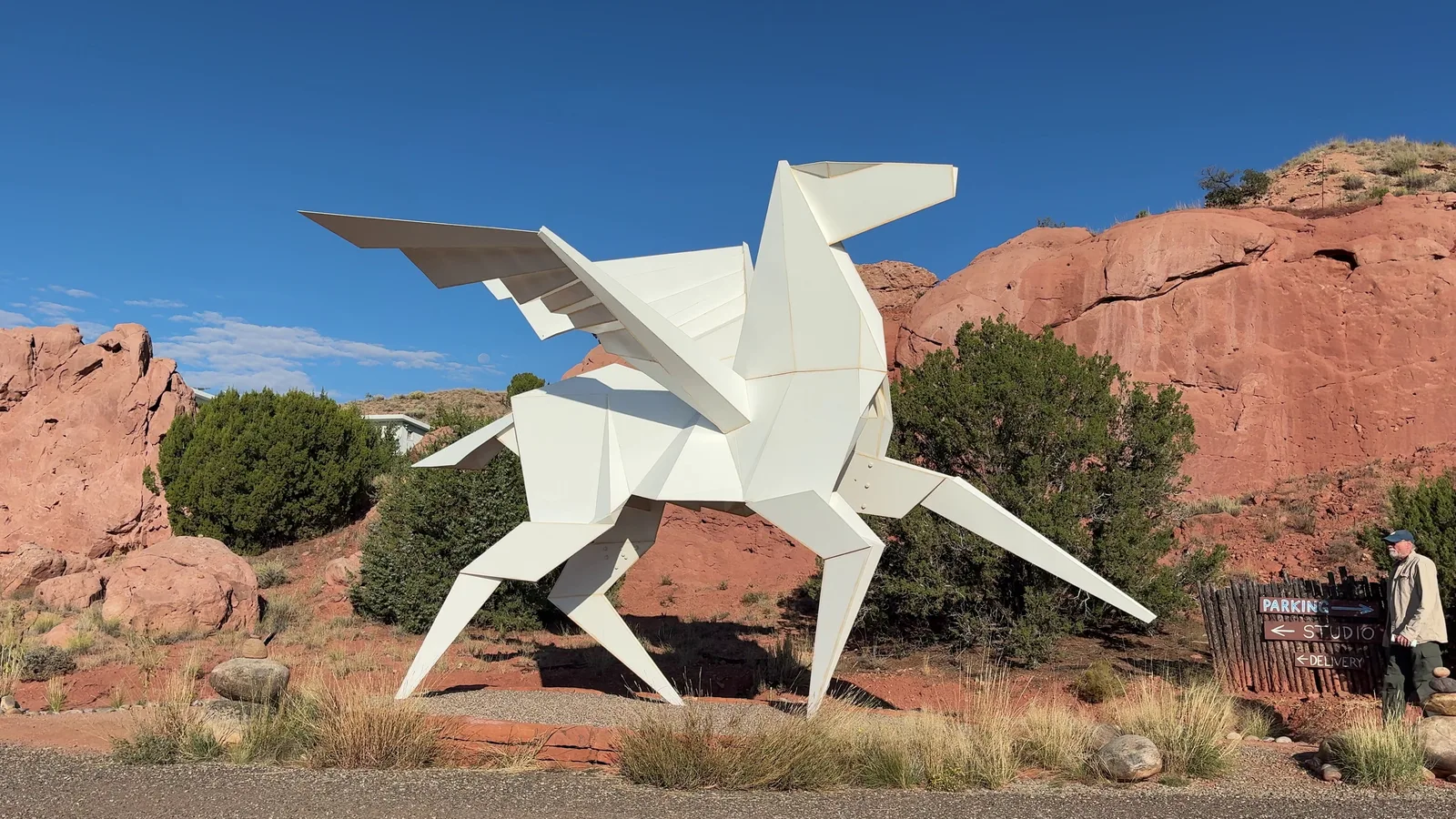 Scenic view of ORIGAMIINTHEGARDEN