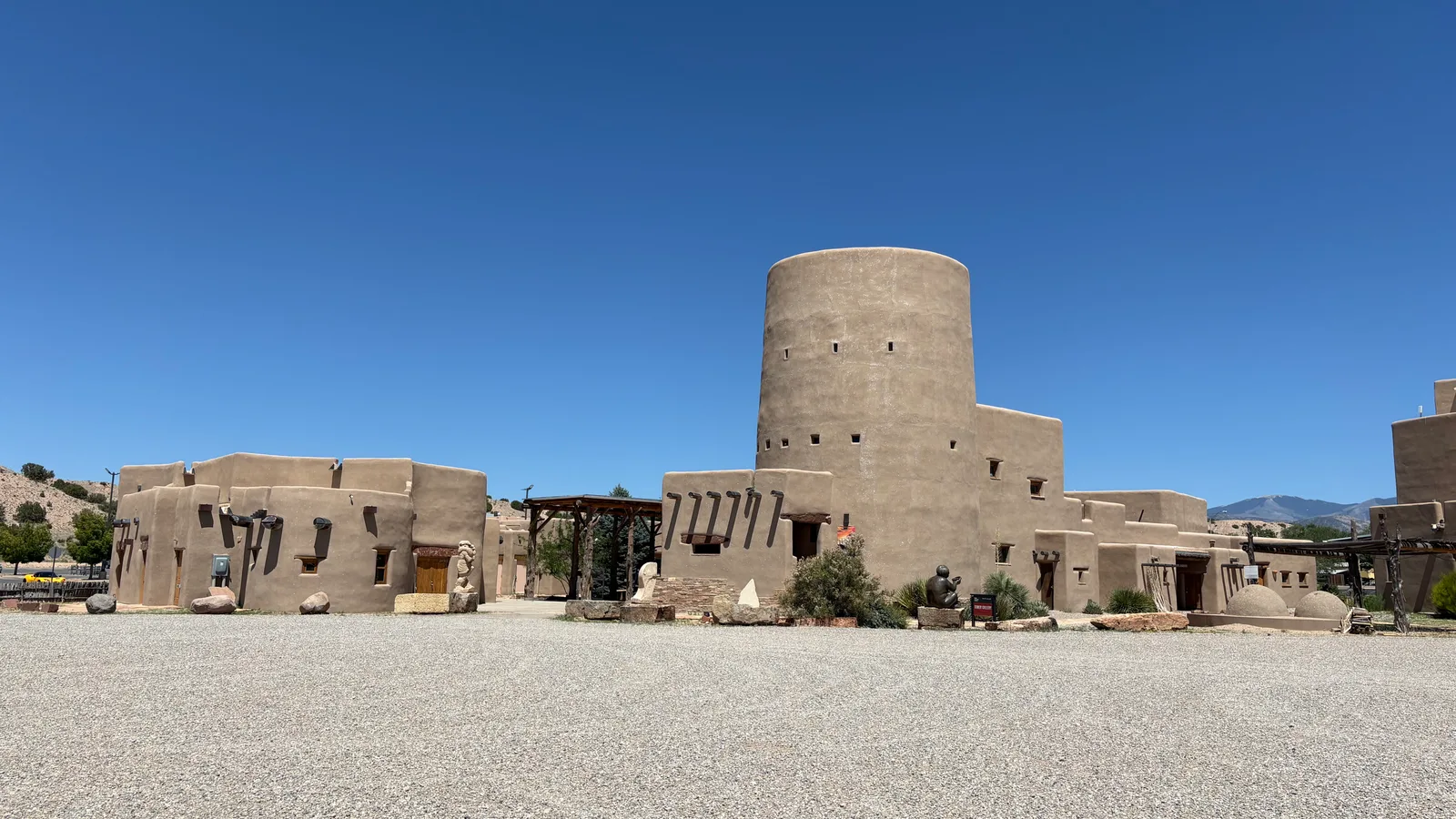 Scenic view of Pojoaque Pueblo