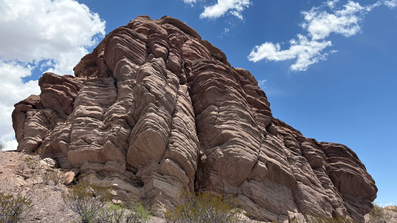 Scenic view of San Lorenzo Canyon