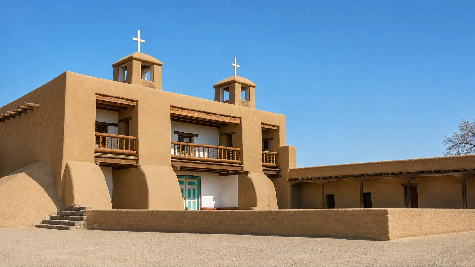 Scenic view of Santa Ana Pueblo