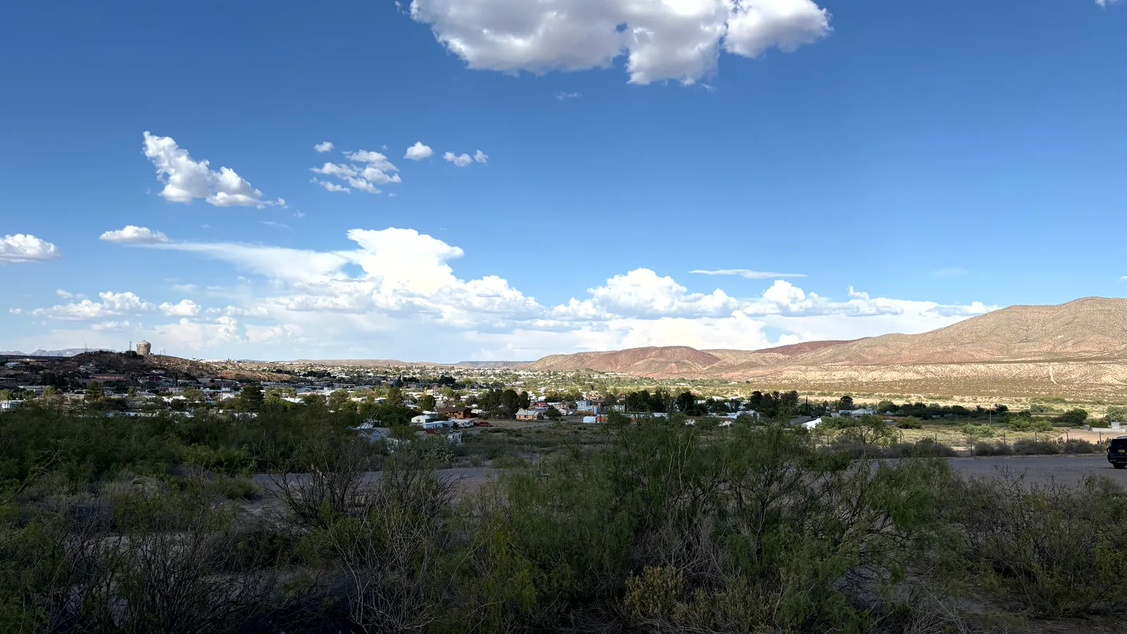 Scenic view of Truth or Consequences