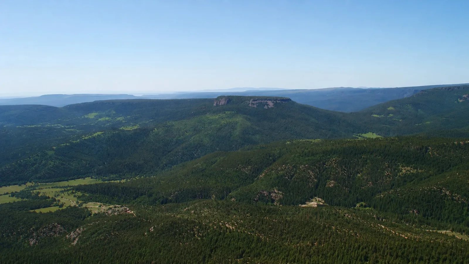 Scenic view of Urraca Mesa Demon Portal