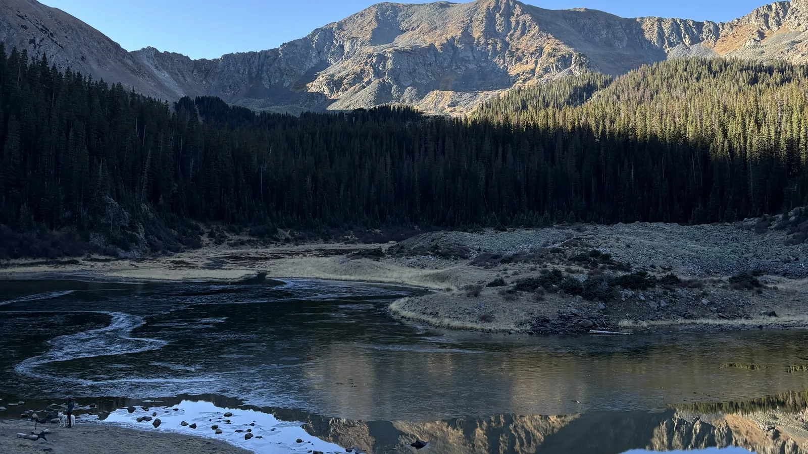 Scenic view of Williams Lake