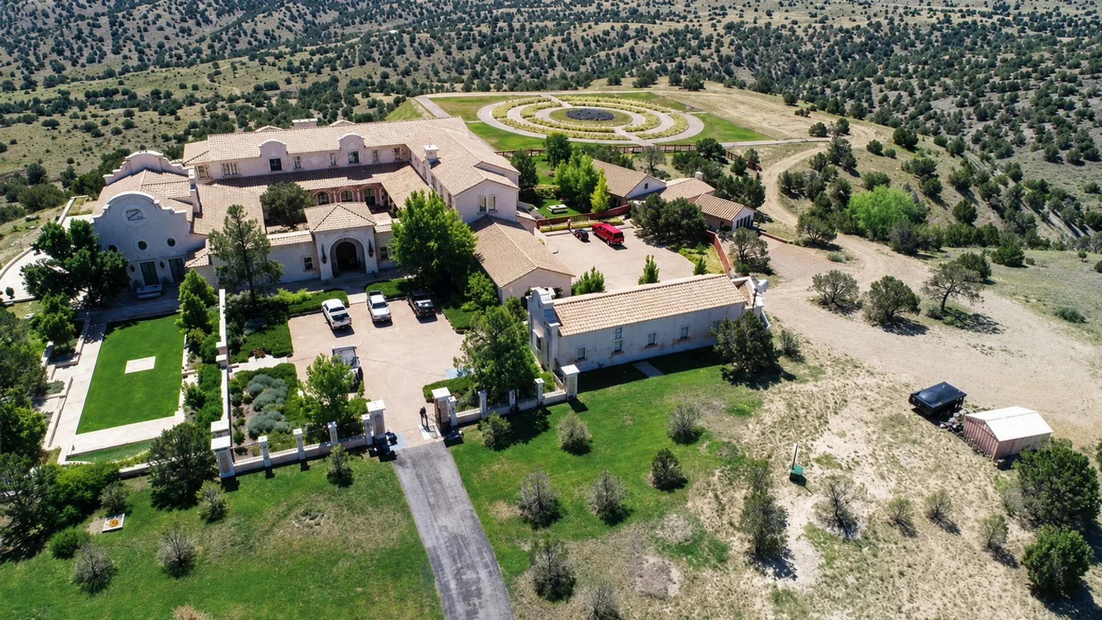 Scenic view of Zorro Ranch