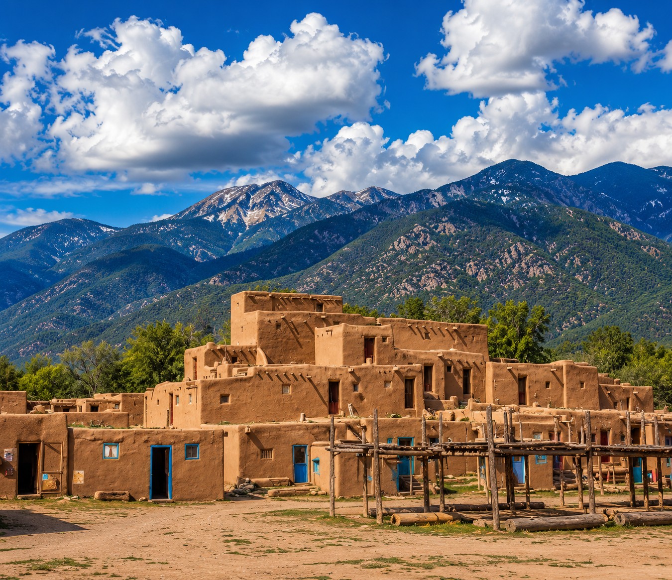 Taos Pueblo in New Mexico
